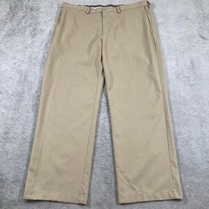 Haggar‎ Pants Mens 40x30 Beige Cool Right Performance Flex Khaki